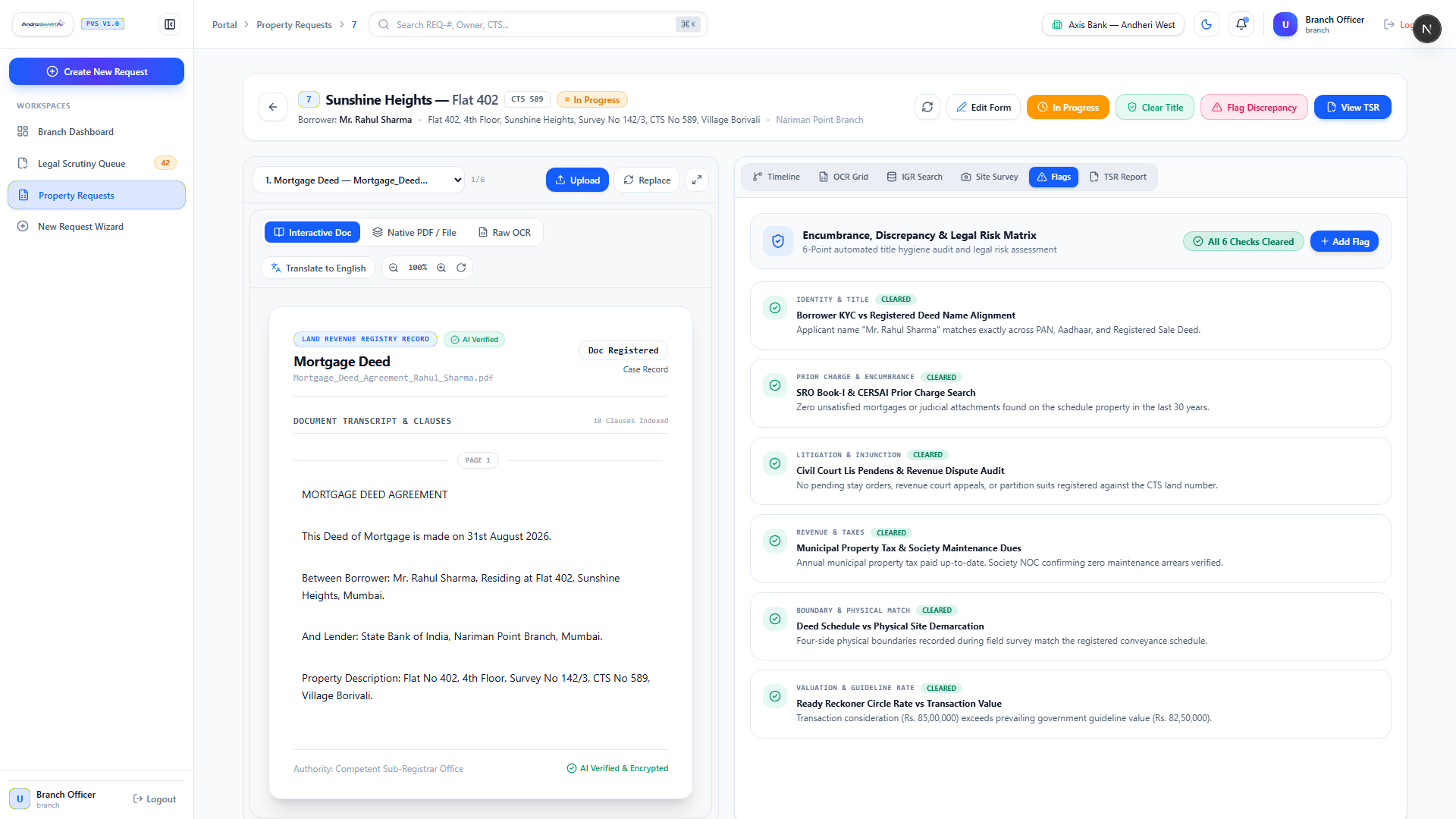 Cross-Document Conflict Detection